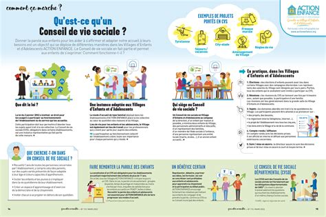 Infographie Qu Est Ce Qu Un Conseil De Vie Sociale ACTION ENFANCE