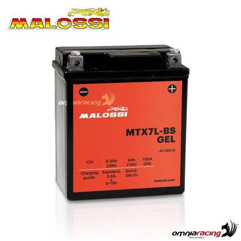 Batteria Malossi Mtx L Bs Gel V Piaggio Liberty S Iget T