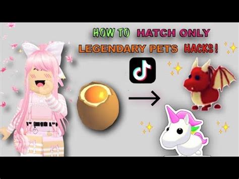 Tiktok Hacks How To Hatch A Legendary Using Viral Tiktok Hacks Youtube