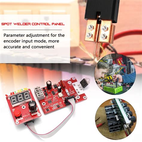 NY-D02 Double Pulse Encoder Time Current Spot Welding Controller ...