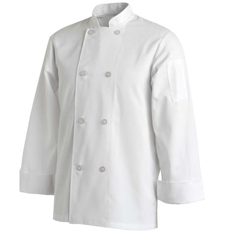 CHEF JACKET BASIC WHITE - CaterMaster