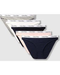 Calvin Klein Logo Bikini In Black Lyst