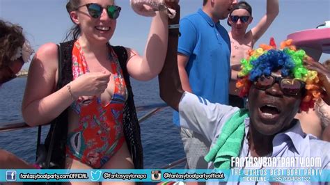 Fantasy Boat Party Tuesday Th June Ayia Napa Cyprus Youtube