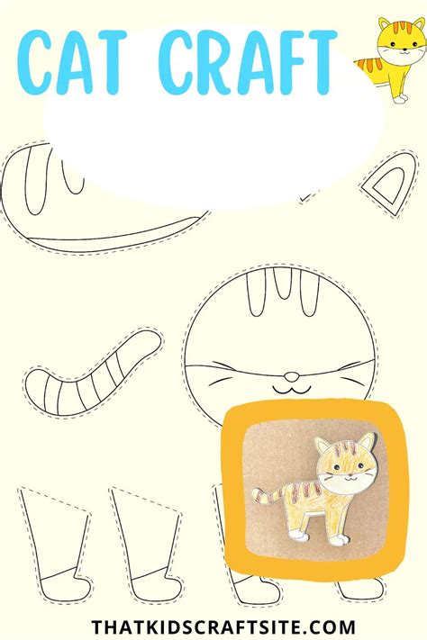 Cat Craft That Kids Craft Site