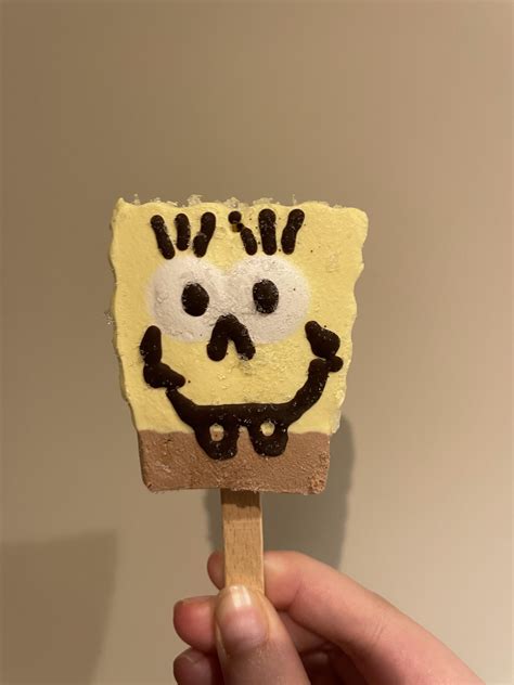 My Sister Works In Retail And Bought These Spongebob Ice Lollies At The