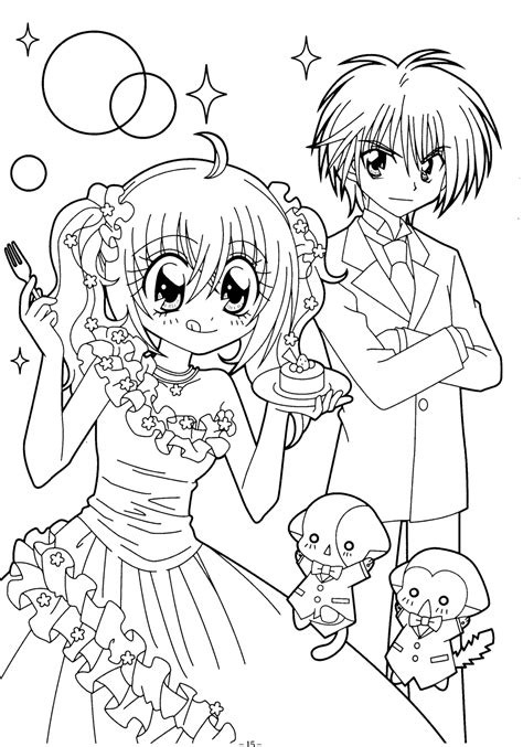 Coloriage Kilari Manga à Imprimer