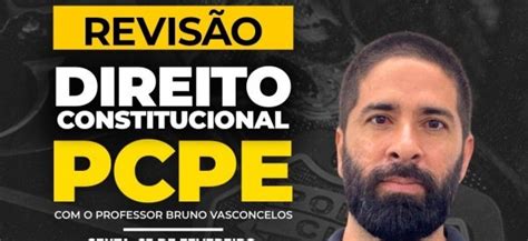 Revis O Direito Constitucional Para Pcpe Em Recife Sympla