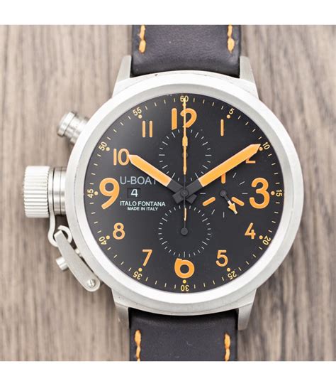 U Boat Flightdeck Chronograph Mens Oversize Automatic Watch Italo