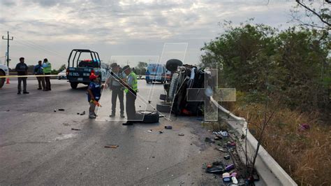 Accidente En Carretera Tampico Valles Deja Un Hombre Muerto Y Dos