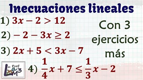 Ejemplo De Inecuaciones Lineales Images And Photos Finder