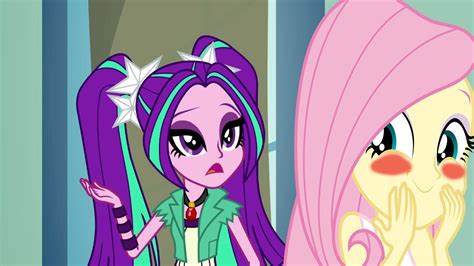 1718201 Safe Artist Bigpurplemuppet99 Aria Blaze Fluttershy