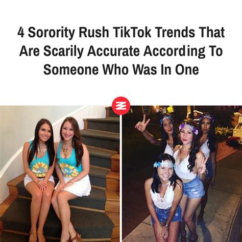 5 Sorority Rush TikTok Trends That Are Scarily Accurate According To