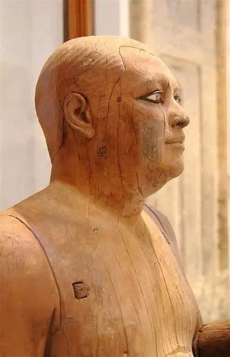 The Lifelike Statue Of Kaaper The Scribe Is The Oldest Life Size Wooden