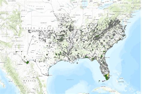 Terrestrial Conservation Estate Southeast Region Data Basin