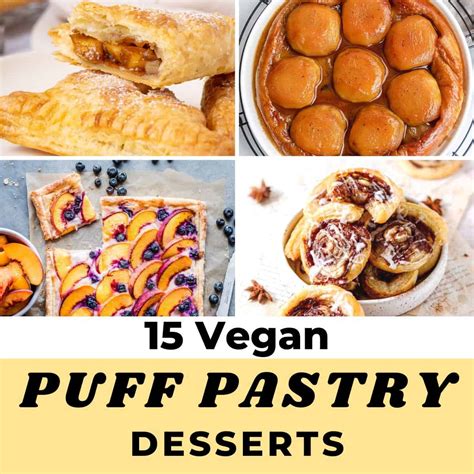 15 Easy Vegan Puff Pastry Dessert Recipes To Try