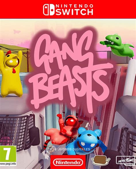 Gang Beasts Nintendo Switch Juegos Digitales Ecuador