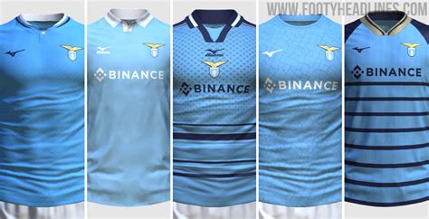 5 Possible Looks Of The First Ever Mizuno Lazio Home Kit Footy Headlines