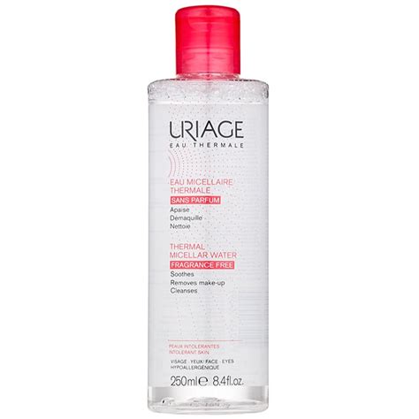 Uriage Eau Micellaire Thermale, Thermal Micellar Water for Sensitive ...