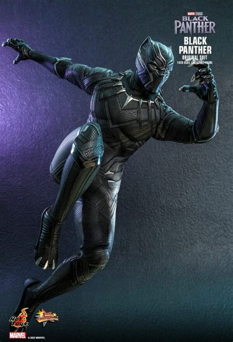 HK 1st Batch Hot Toys Black Panther Legacy Black Panther Original Suit 1 6 Scale Figure