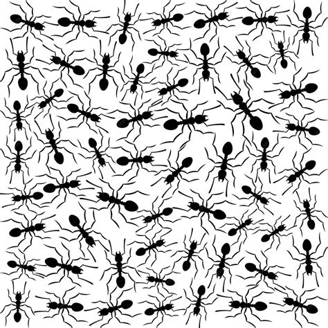 Premium Vector Ants Background