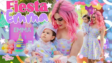 FIESTA DEL PRIMER CUMPLEAÑOS DE MI HIJA EMMA MIS PASTELITOS YouTube