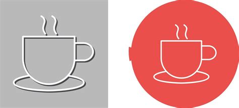 Unique Hot Coffee Icon Design Vector Art At Vecteezy