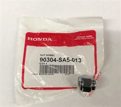 Honda Wheel Nut Various Models Honda Direct Parts