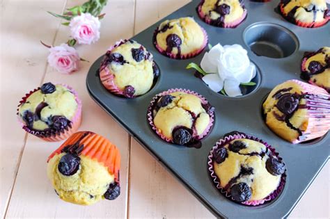 MUFFINS AI MIRTILLI SENZA BURRO In Cucina Con Chiara