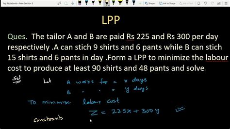 Unbounded Region Linear Programming Unbounded Region In Lpp Linear Programming Problem