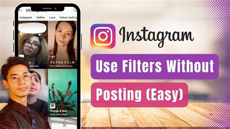 How To Use Instagram Filters Without Posting Youtube