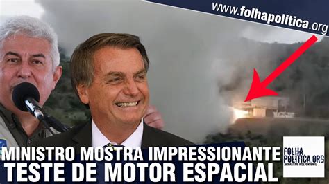 Ministro De Bolsonaro Astronauta Marcos Pontes Mostra Impressionantes