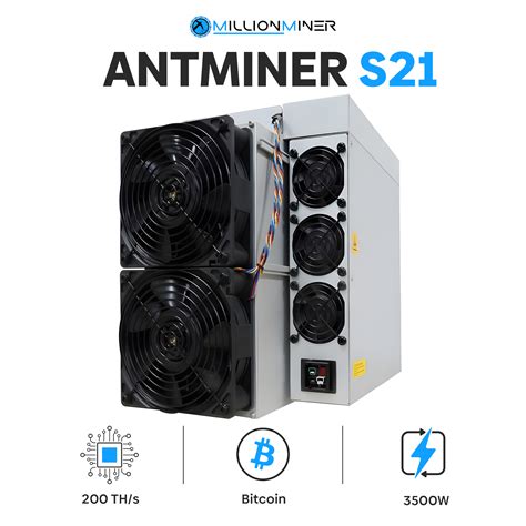 BITMAIN ANTMINER S21 200TH 3150W Millionminer