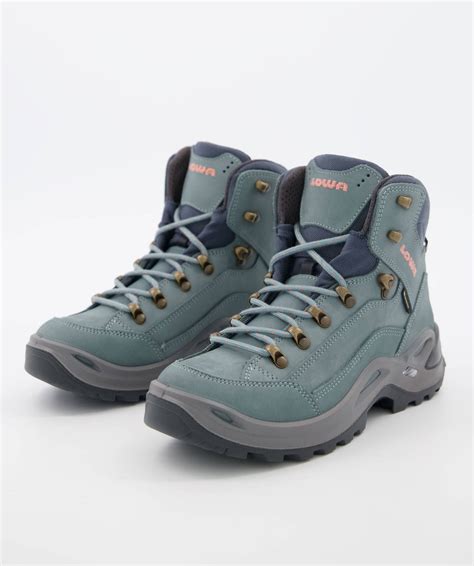 Lowa Damen Wanderschuhe Renegade GTX Mid In Blau Kaufen Engelhorn