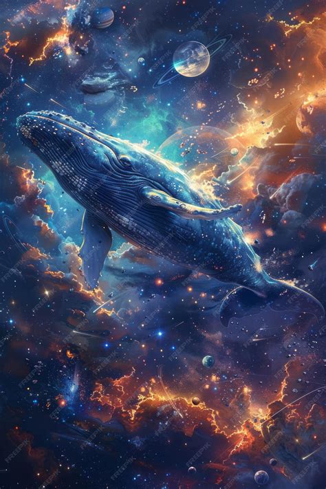 Premium Photo Image Of A World Supported By A Giant Whale Swimming