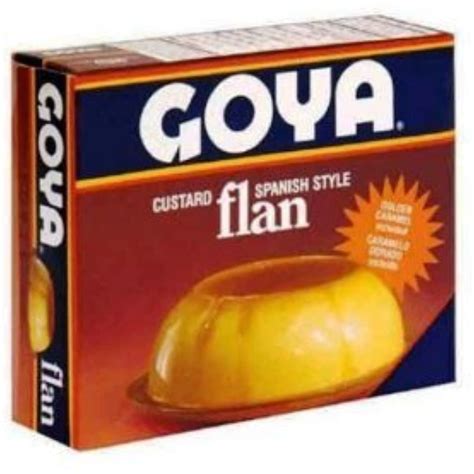 Goya Flan With Caramel 275 Ounce Boxes Pack Of 18