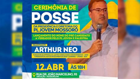 PL Jovem Mossoró realiza cerimônia de posse e investe na formação da