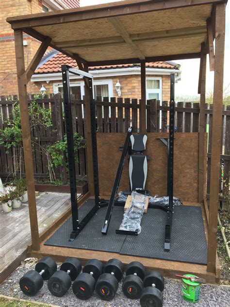 Pin By Brandi Emmette On Outdoors Outdoor Gym At Home Gym Home Gym