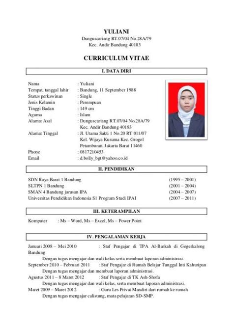 Contoh Cv Lamaran Kerja Creative Cv Template Cv Kreatif Desain Resume