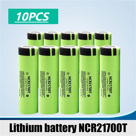 Panasonic NCR21700T 21700 3 7V 4800mAh Rechargeable Lithium Battery