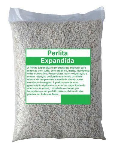 Perlita Expandida Grow Cultivo Indoor Substrato Litros Terral