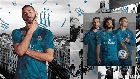 El Real Madrid Presenta Su Tercera Equipación Para La Temporada 2017 18