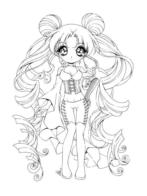 Sailormoon Goth By Sureya Deviantart On DeviantArt Chibi