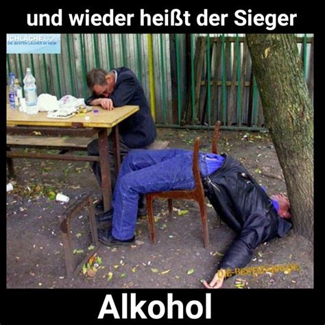 Alkohol lustig witzig Bild Bilder Spruch Sprüche Kram Und wieder heißt