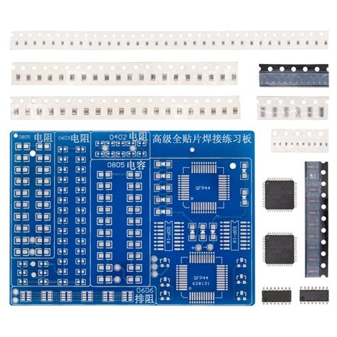 Kit Tablero De Pr Ctica Para Soldadura Smd Kuali Mecatr Nica