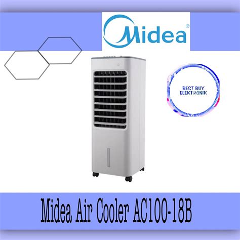 Jual Air Cooler Midea Ac100 18b Ac 100 18 B Kipas Angin Pendingin Udara 5 Shopee Indonesia