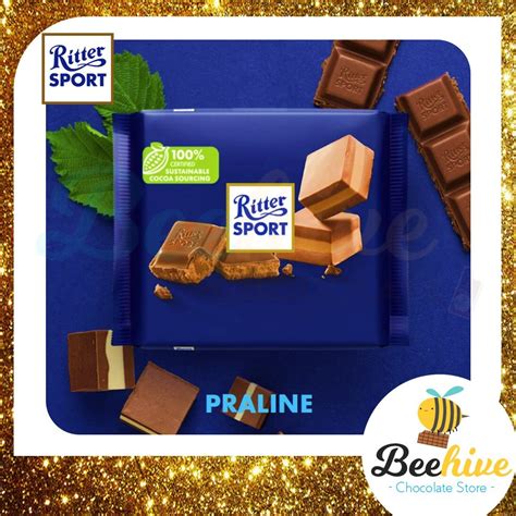 Ritter Sport Praline Chocolate 100g | Lazada