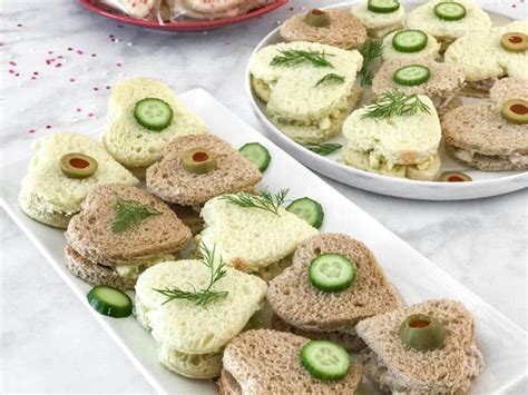 Mini Sandwiches Tea Party Sandwiches Recipes Finger Sandwiches