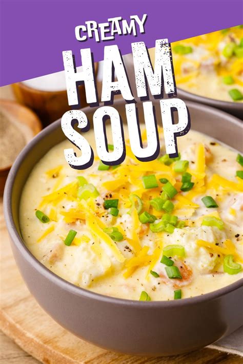 Creamy Ham Soup Keto Low Carb Keto Pots