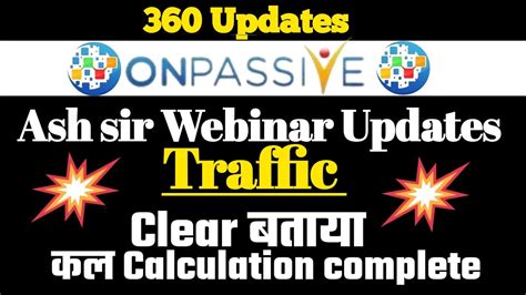 Onpassive Founders Traffic Distribution Updates Onpassive Today Latest