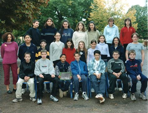 Photo de classe 5eme4 de 2002 Collège François Rabelais Copains d avant